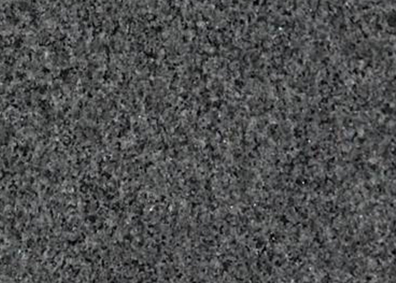 Detailaufnahme dunkelgraue Granitplatte Padang dunkel