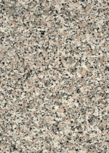 Natursteinplatte Granit Rosa Beta mit körniger Optik in Schwarz, Weiß, Grau und zartem Rosa