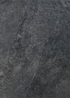 Detailaufnahme Natursteinplatte aus schwarzem Schiefer